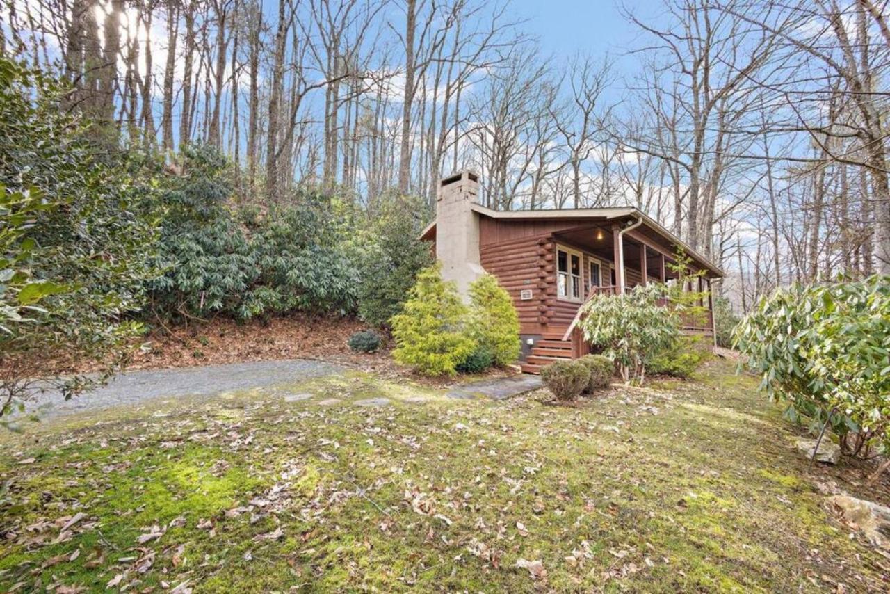 Log Cabin On Peaceful River Blowing Rock Esterno foto